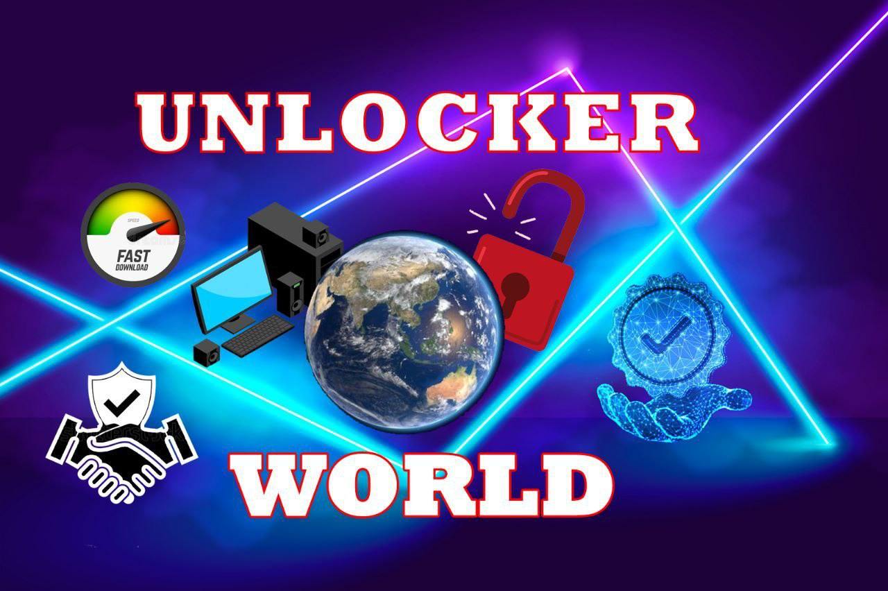 Unlocker World's logo